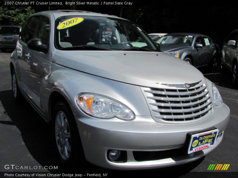 Bright Silver Metallic / Pastel Slate Gray 2007 Chrysler PT Cruiser Limited