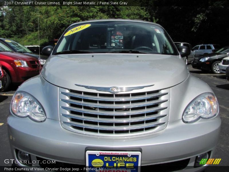 Bright Silver Metallic / Pastel Slate Gray 2007 Chrysler PT Cruiser Limited