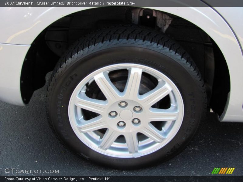 Bright Silver Metallic / Pastel Slate Gray 2007 Chrysler PT Cruiser Limited