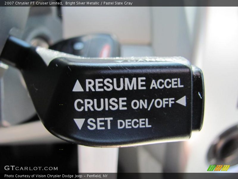 Bright Silver Metallic / Pastel Slate Gray 2007 Chrysler PT Cruiser Limited