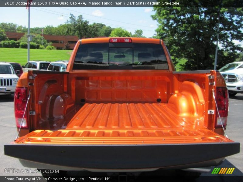 Mango Tango Pearl / Dark Slate/Medium Graystone 2010 Dodge Ram 1500 TRX4 Quad Cab 4x4