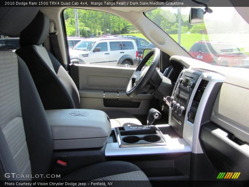 Mango Tango Pearl / Dark Slate/Medium Graystone 2010 Dodge Ram 1500 TRX4 Quad Cab 4x4