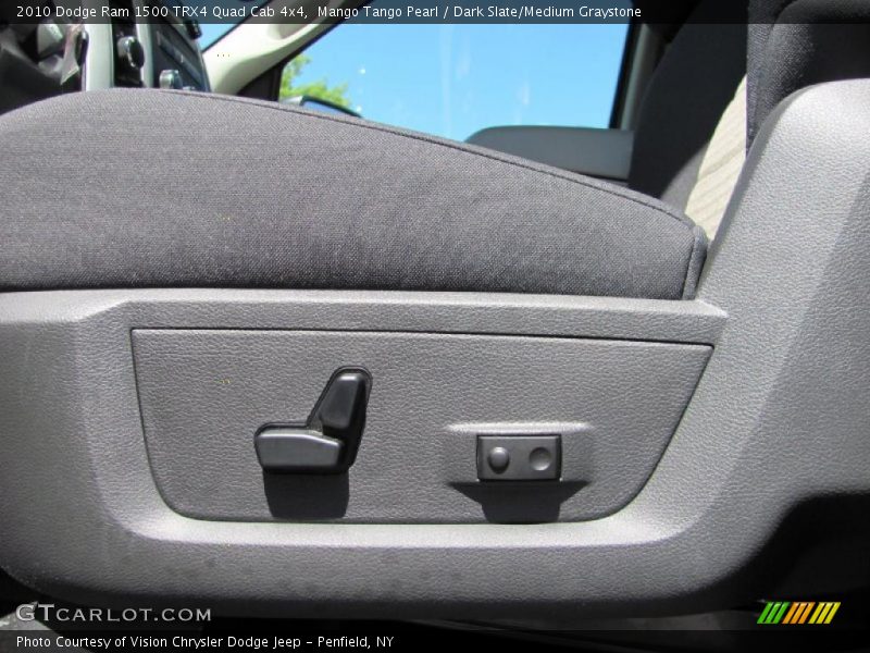 Mango Tango Pearl / Dark Slate/Medium Graystone 2010 Dodge Ram 1500 TRX4 Quad Cab 4x4