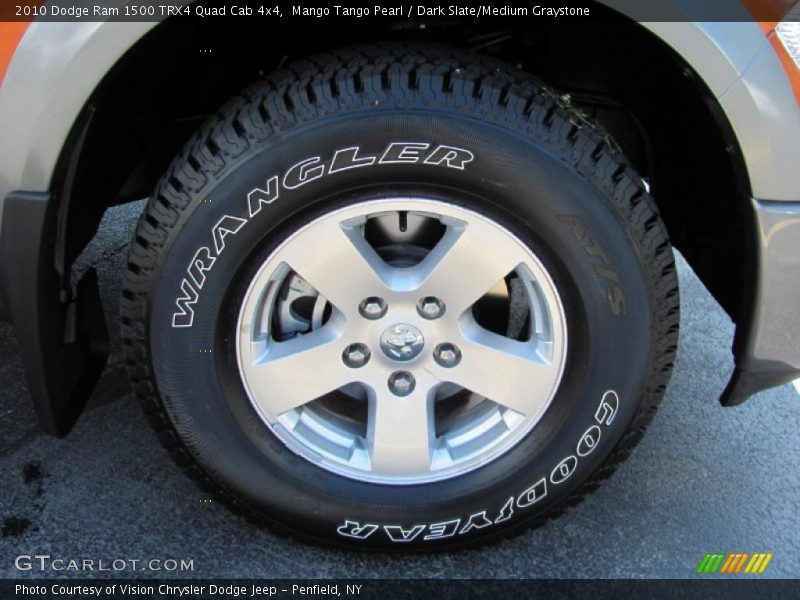 Mango Tango Pearl / Dark Slate/Medium Graystone 2010 Dodge Ram 1500 TRX4 Quad Cab 4x4