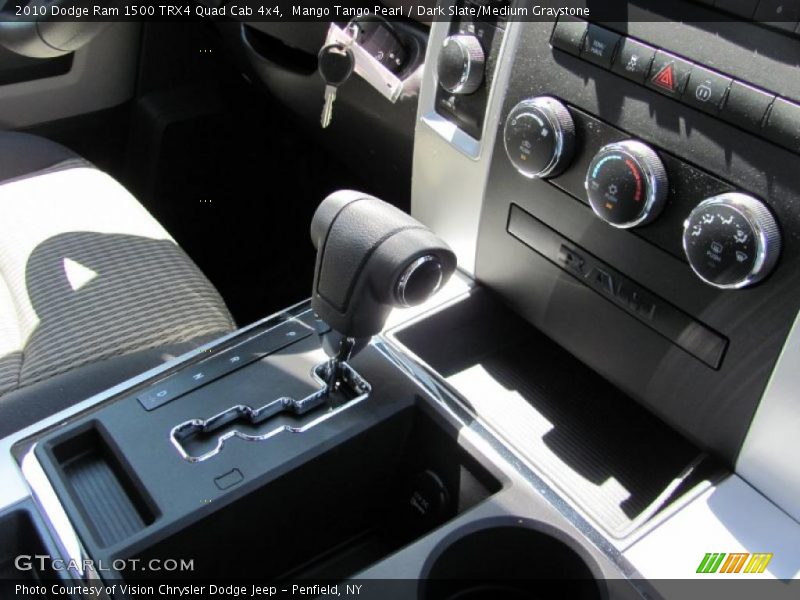 Mango Tango Pearl / Dark Slate/Medium Graystone 2010 Dodge Ram 1500 TRX4 Quad Cab 4x4