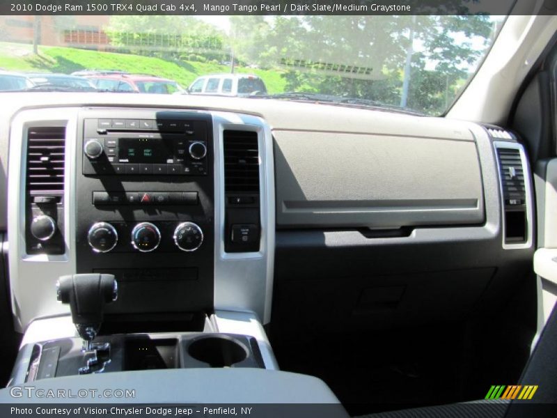 Mango Tango Pearl / Dark Slate/Medium Graystone 2010 Dodge Ram 1500 TRX4 Quad Cab 4x4
