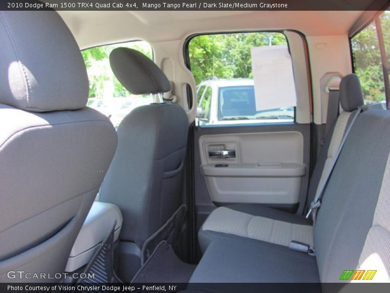 Mango Tango Pearl / Dark Slate/Medium Graystone 2010 Dodge Ram 1500 TRX4 Quad Cab 4x4