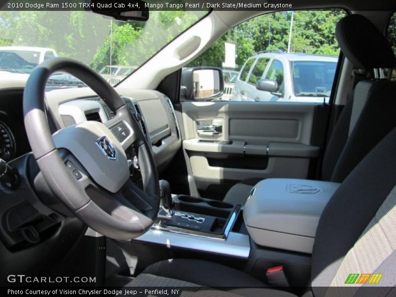 Mango Tango Pearl / Dark Slate/Medium Graystone 2010 Dodge Ram 1500 TRX4 Quad Cab 4x4