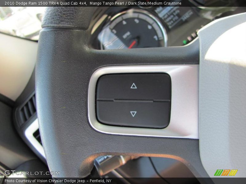 Mango Tango Pearl / Dark Slate/Medium Graystone 2010 Dodge Ram 1500 TRX4 Quad Cab 4x4