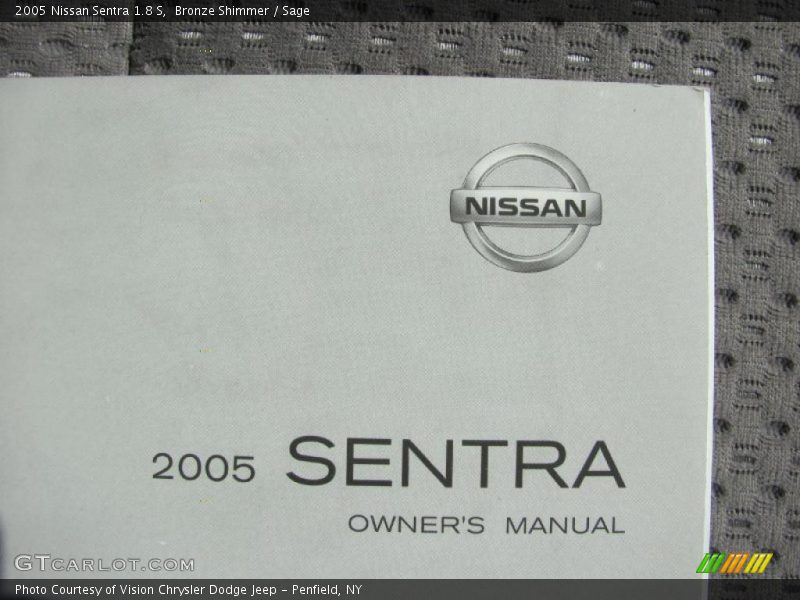 Bronze Shimmer / Sage 2005 Nissan Sentra 1.8 S