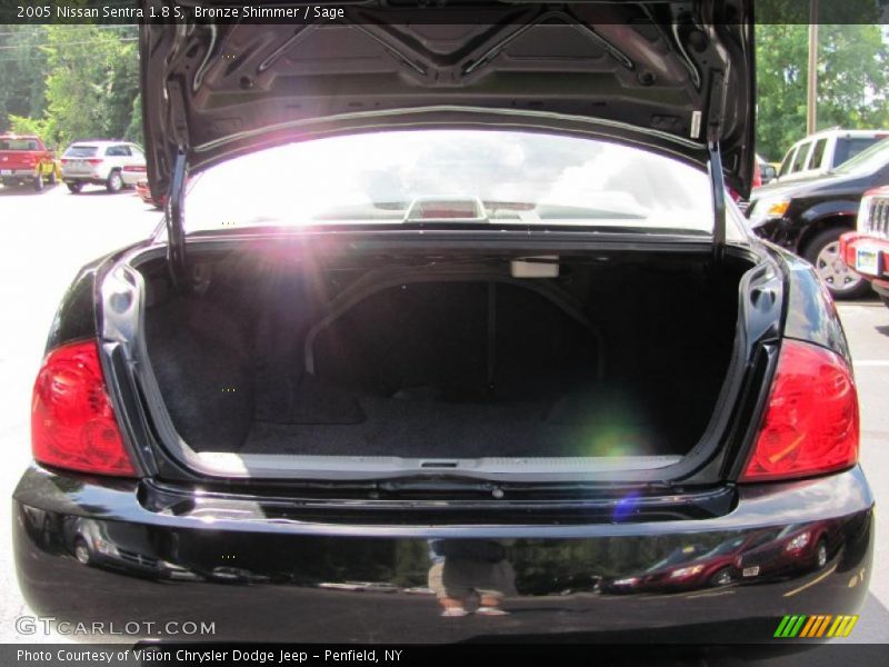 Bronze Shimmer / Sage 2005 Nissan Sentra 1.8 S
