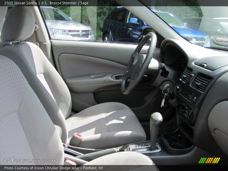 Bronze Shimmer / Sage 2005 Nissan Sentra 1.8 S