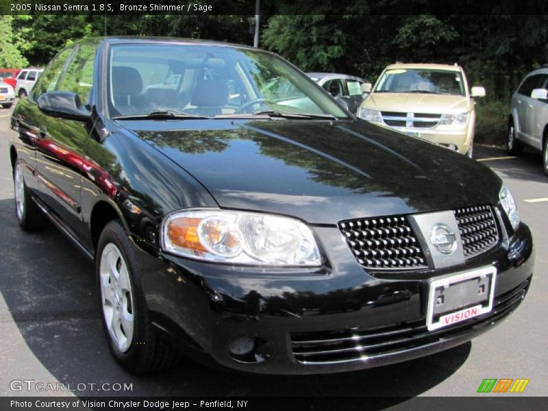 Bronze Shimmer / Sage 2005 Nissan Sentra 1.8 S