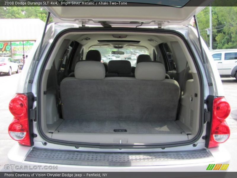 Bright Silver Metallic / Khaki Two-Tone 2008 Dodge Durango SLT 4x4