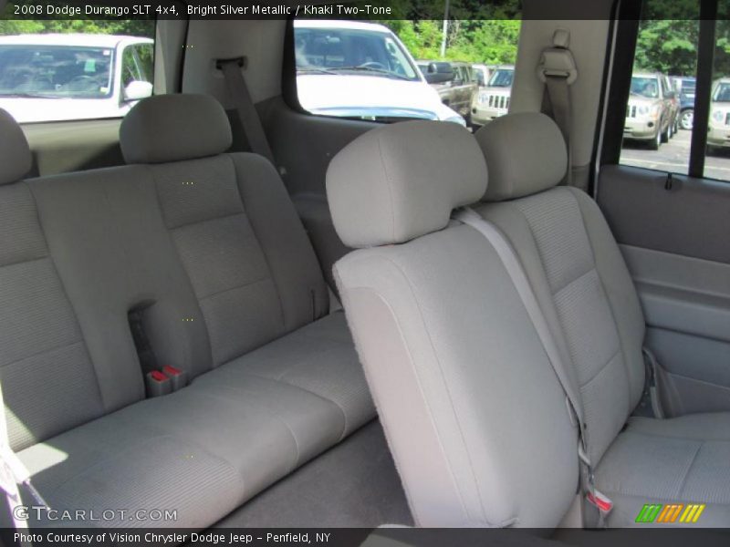 Bright Silver Metallic / Khaki Two-Tone 2008 Dodge Durango SLT 4x4