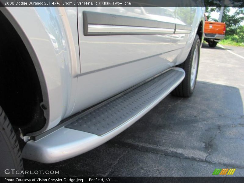 Bright Silver Metallic / Khaki Two-Tone 2008 Dodge Durango SLT 4x4