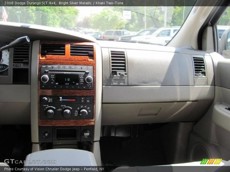 Bright Silver Metallic / Khaki Two-Tone 2008 Dodge Durango SLT 4x4