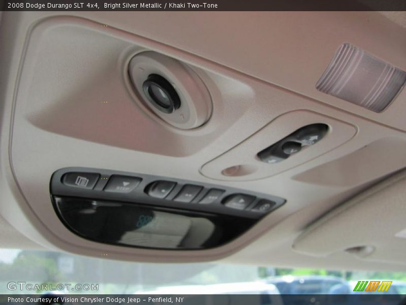 Bright Silver Metallic / Khaki Two-Tone 2008 Dodge Durango SLT 4x4