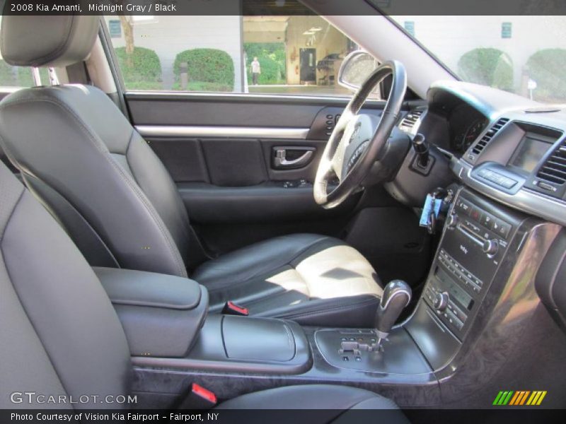 Midnight Gray / Black 2008 Kia Amanti