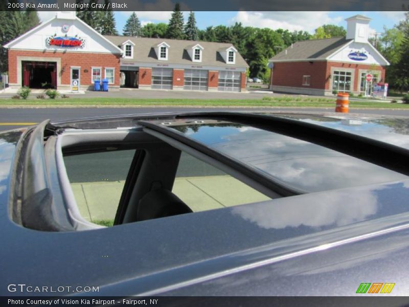 Midnight Gray / Black 2008 Kia Amanti