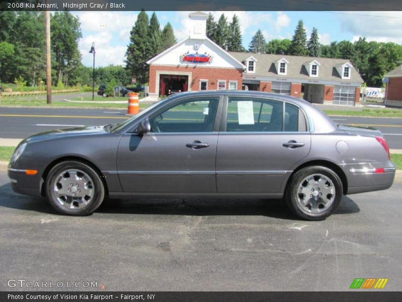 Midnight Gray / Black 2008 Kia Amanti