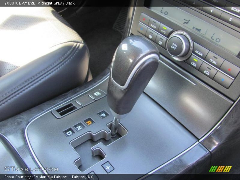 Midnight Gray / Black 2008 Kia Amanti