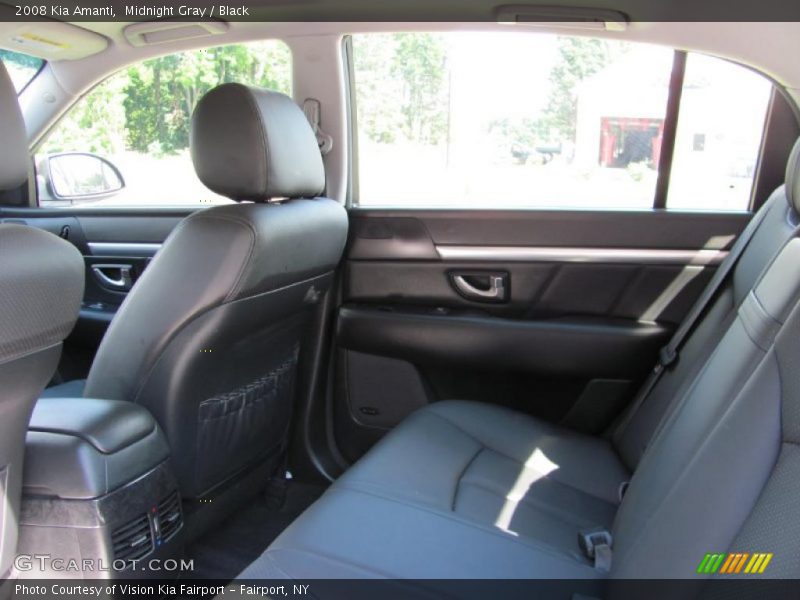 Midnight Gray / Black 2008 Kia Amanti