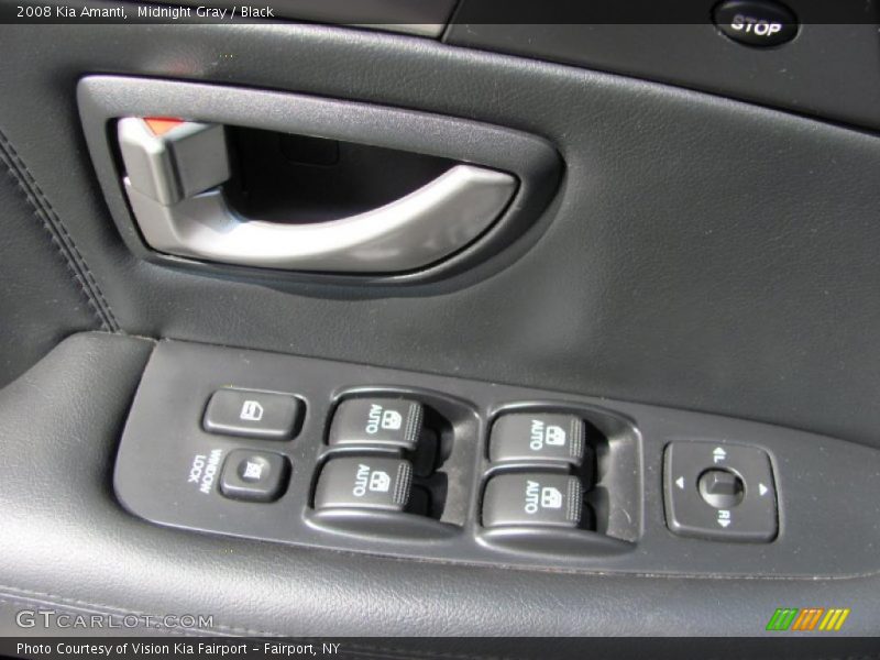 Midnight Gray / Black 2008 Kia Amanti