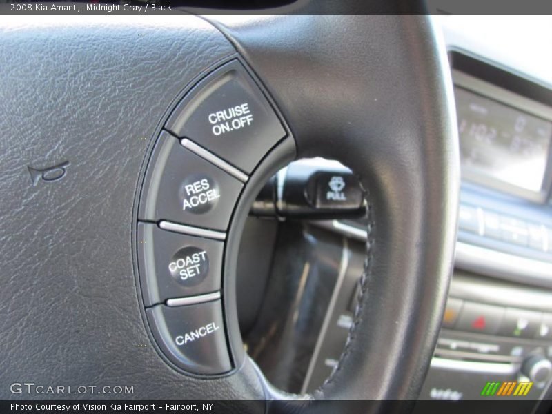 Midnight Gray / Black 2008 Kia Amanti