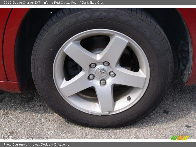 Inferno Red Crystal Pearl / Dark Slate Gray 2010 Dodge Charger SXT