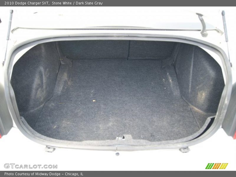 Stone White / Dark Slate Gray 2010 Dodge Charger SXT