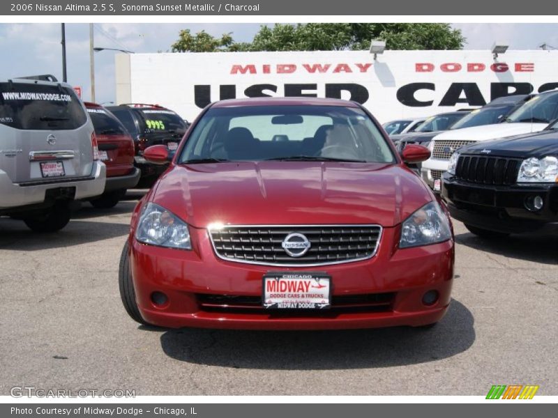 Sonoma Sunset Metallic / Charcoal 2006 Nissan Altima 2.5 S