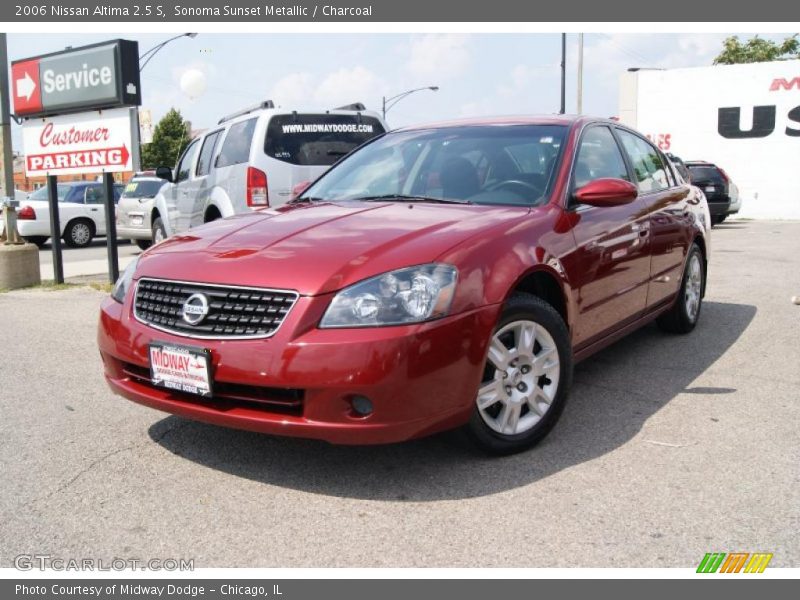 Sonoma Sunset Metallic / Charcoal 2006 Nissan Altima 2.5 S