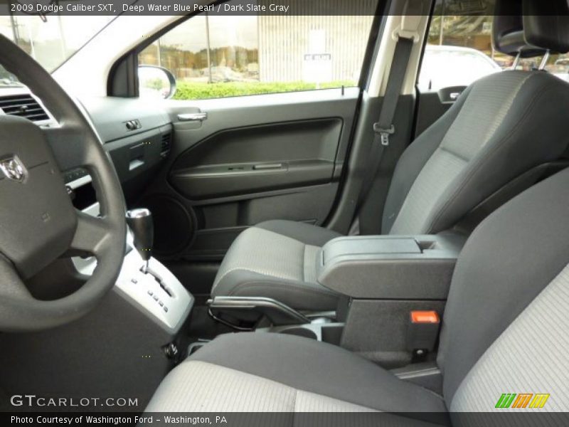 Deep Water Blue Pearl / Dark Slate Gray 2009 Dodge Caliber SXT