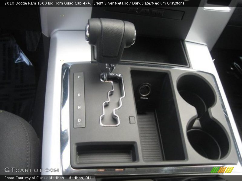 Bright Silver Metallic / Dark Slate/Medium Graystone 2010 Dodge Ram 1500 Big Horn Quad Cab 4x4