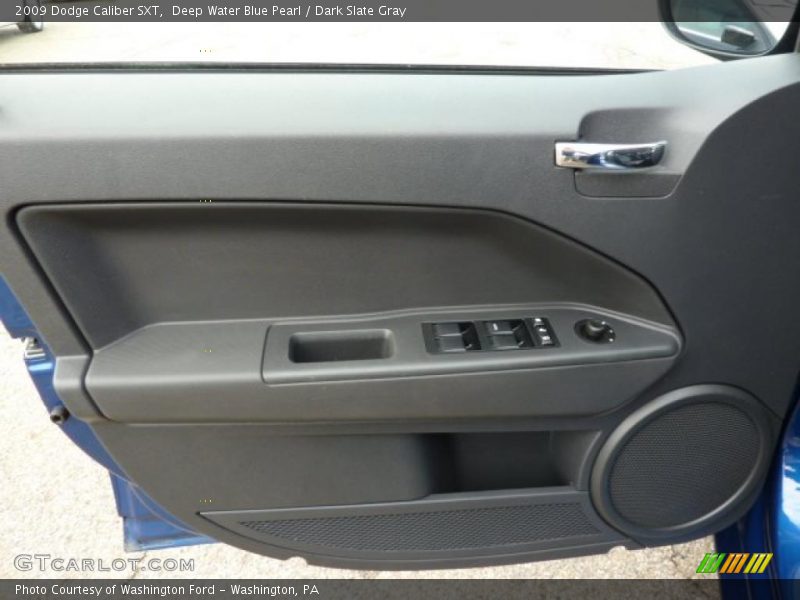 Deep Water Blue Pearl / Dark Slate Gray 2009 Dodge Caliber SXT