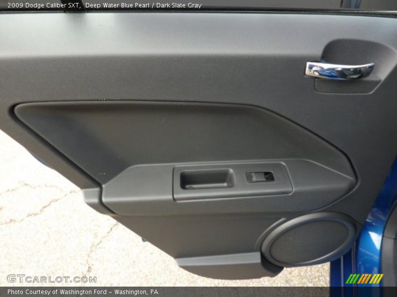 Deep Water Blue Pearl / Dark Slate Gray 2009 Dodge Caliber SXT