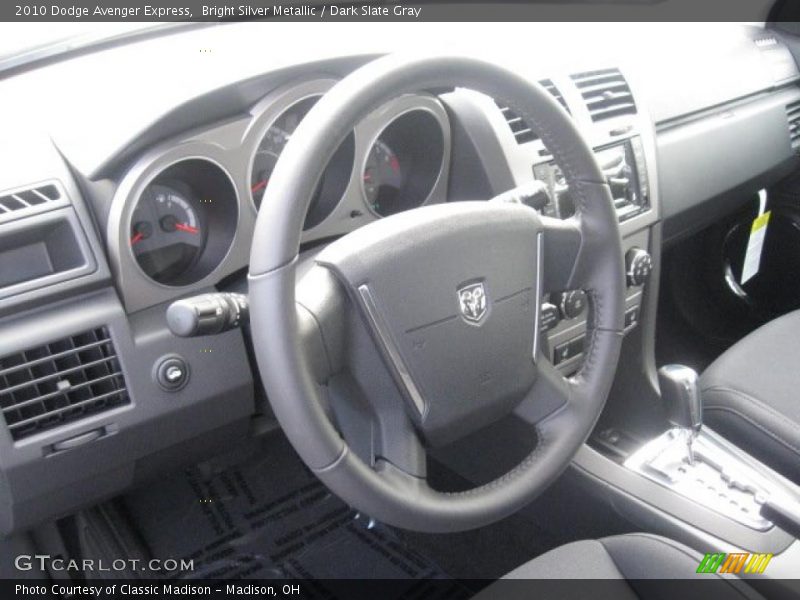 Bright Silver Metallic / Dark Slate Gray 2010 Dodge Avenger Express