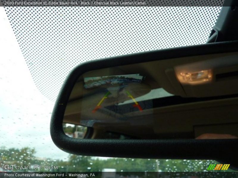 Black / Charcoal Black Leather/Camel 2009 Ford Expedition EL Eddie Bauer 4x4