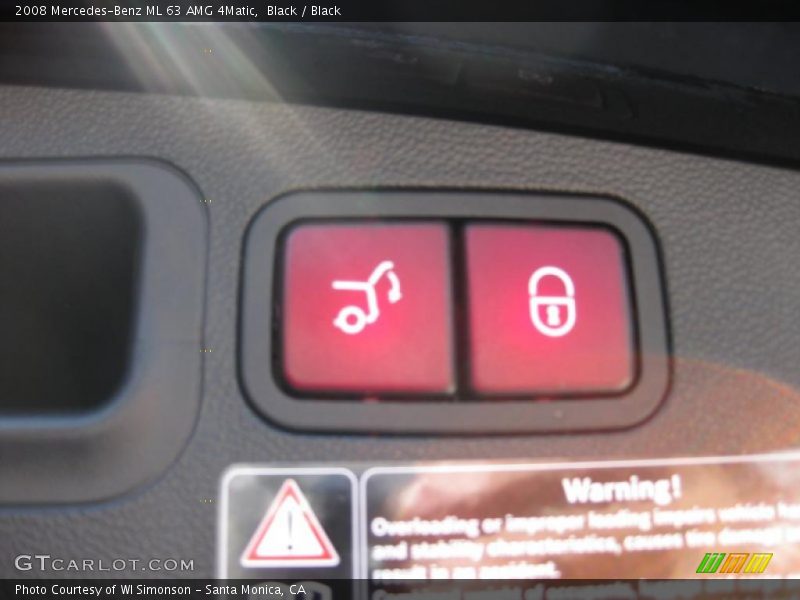 Black / Black 2008 Mercedes-Benz ML 63 AMG 4Matic