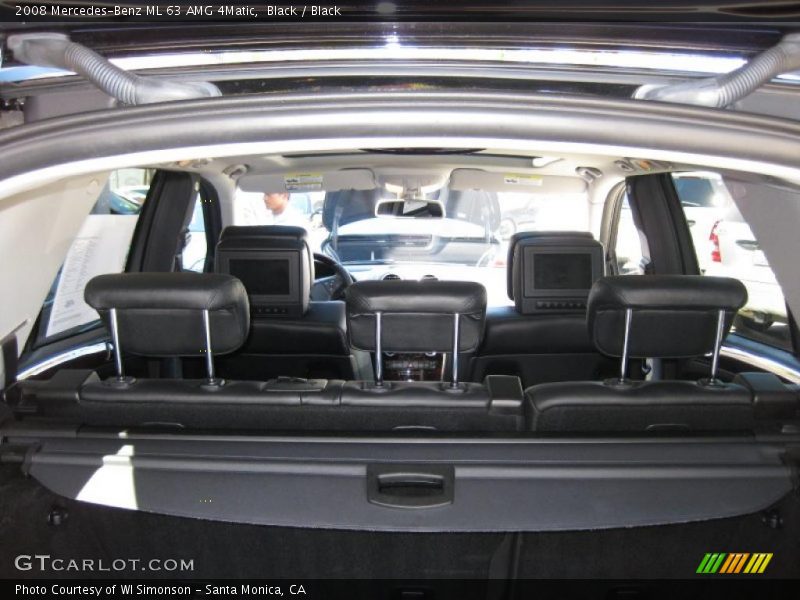 Black / Black 2008 Mercedes-Benz ML 63 AMG 4Matic
