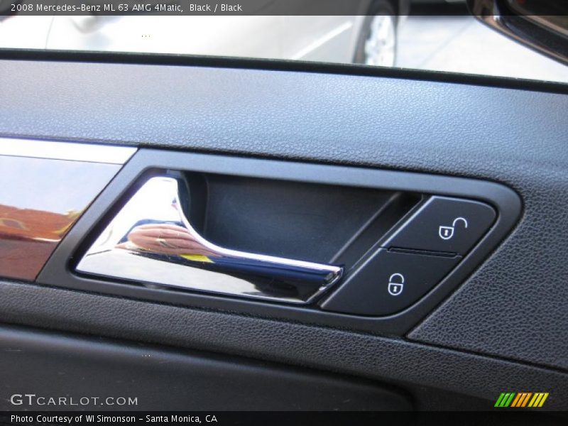 Black / Black 2008 Mercedes-Benz ML 63 AMG 4Matic