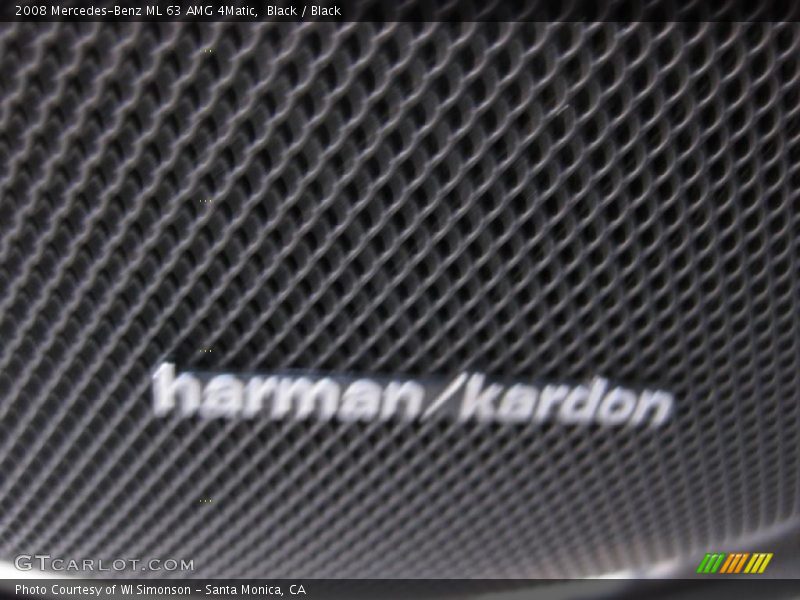 Black / Black 2008 Mercedes-Benz ML 63 AMG 4Matic