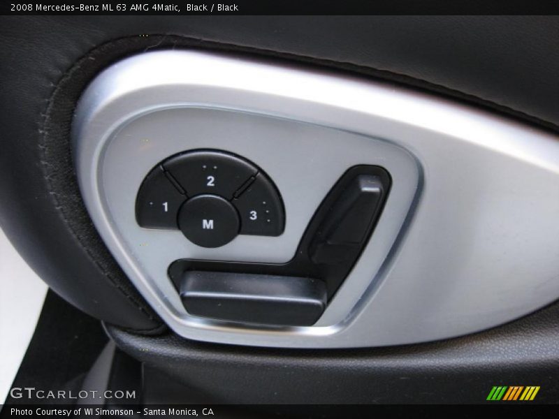 Black / Black 2008 Mercedes-Benz ML 63 AMG 4Matic