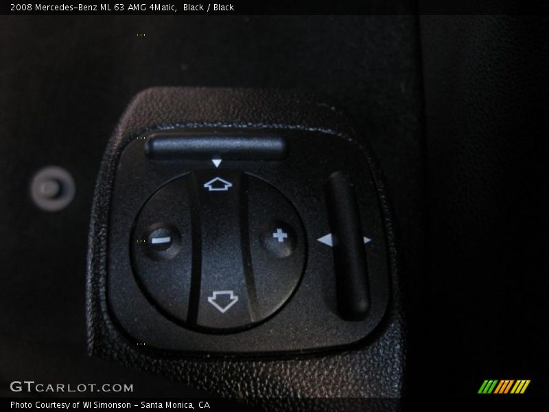 Black / Black 2008 Mercedes-Benz ML 63 AMG 4Matic