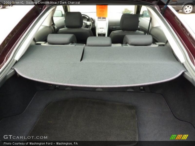 Sizzling Crimson Mica / Dark Charcoal 2009 Scion tC