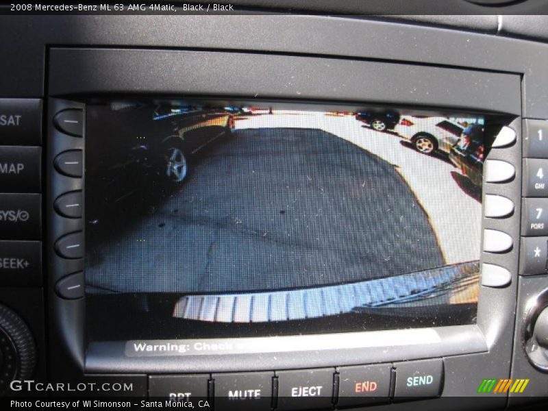 Black / Black 2008 Mercedes-Benz ML 63 AMG 4Matic