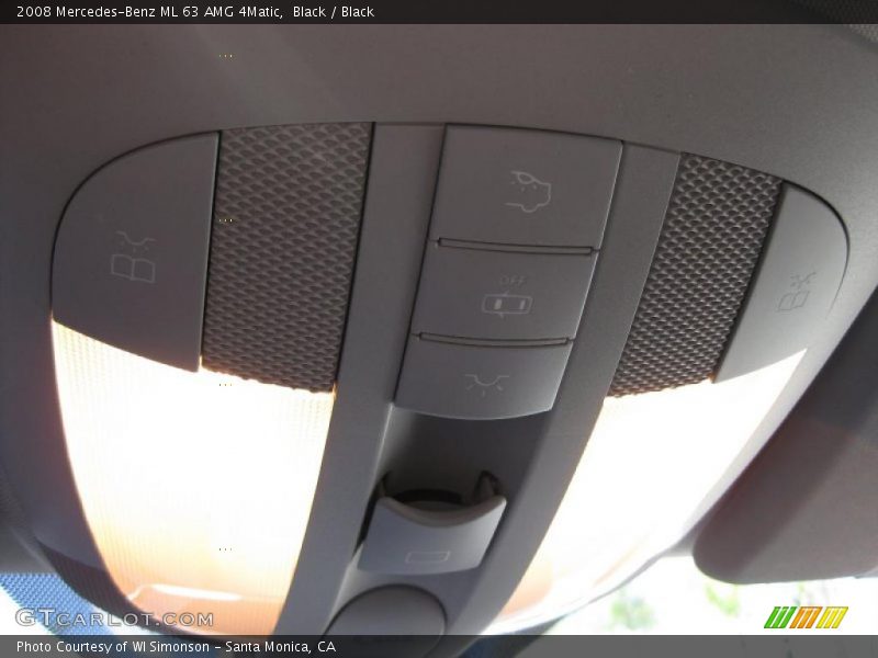 Black / Black 2008 Mercedes-Benz ML 63 AMG 4Matic