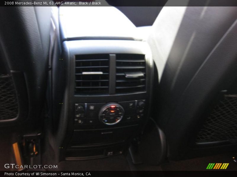 Black / Black 2008 Mercedes-Benz ML 63 AMG 4Matic