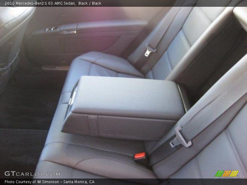 Black / Black 2010 Mercedes-Benz S 63 AMG Sedan